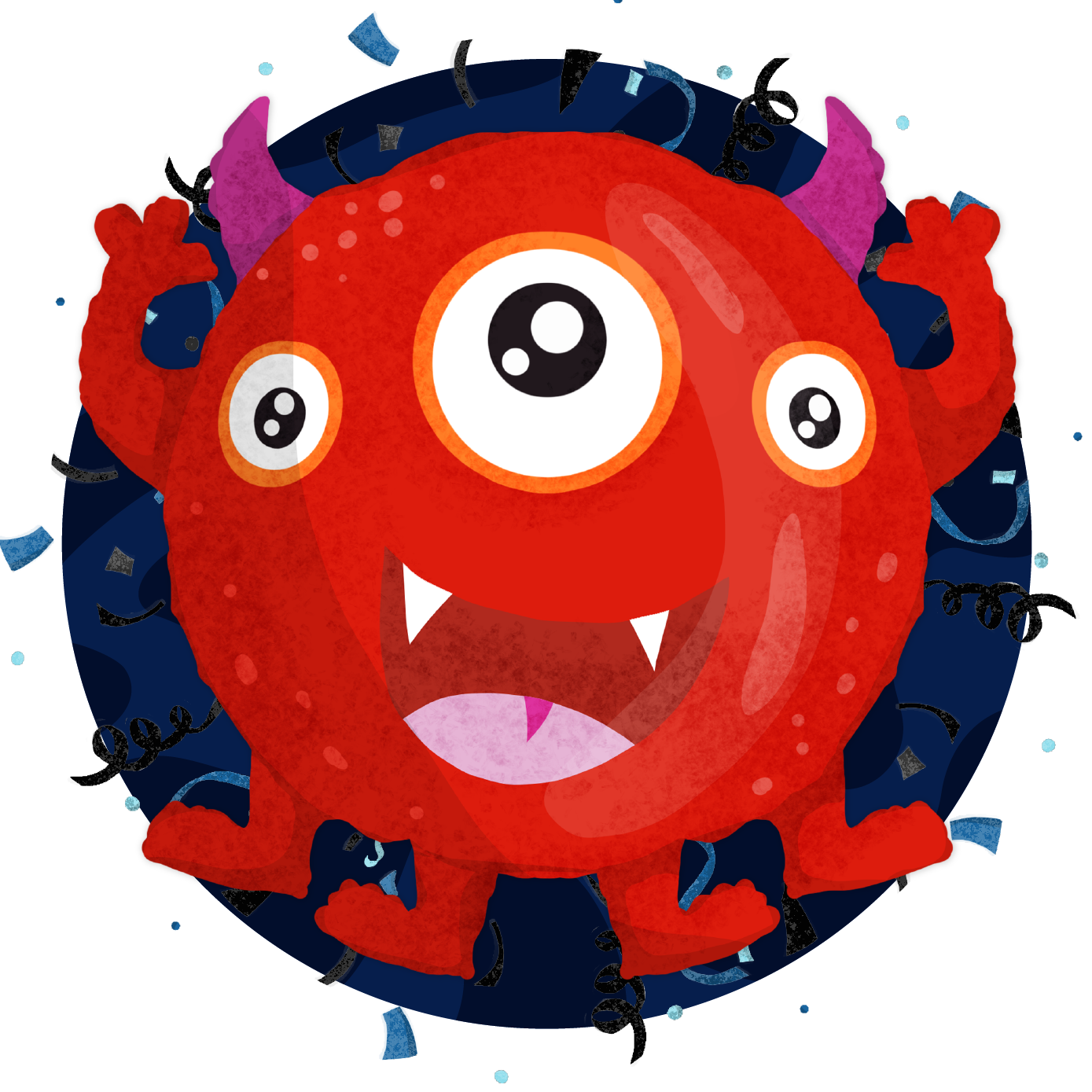 Monster versiering
