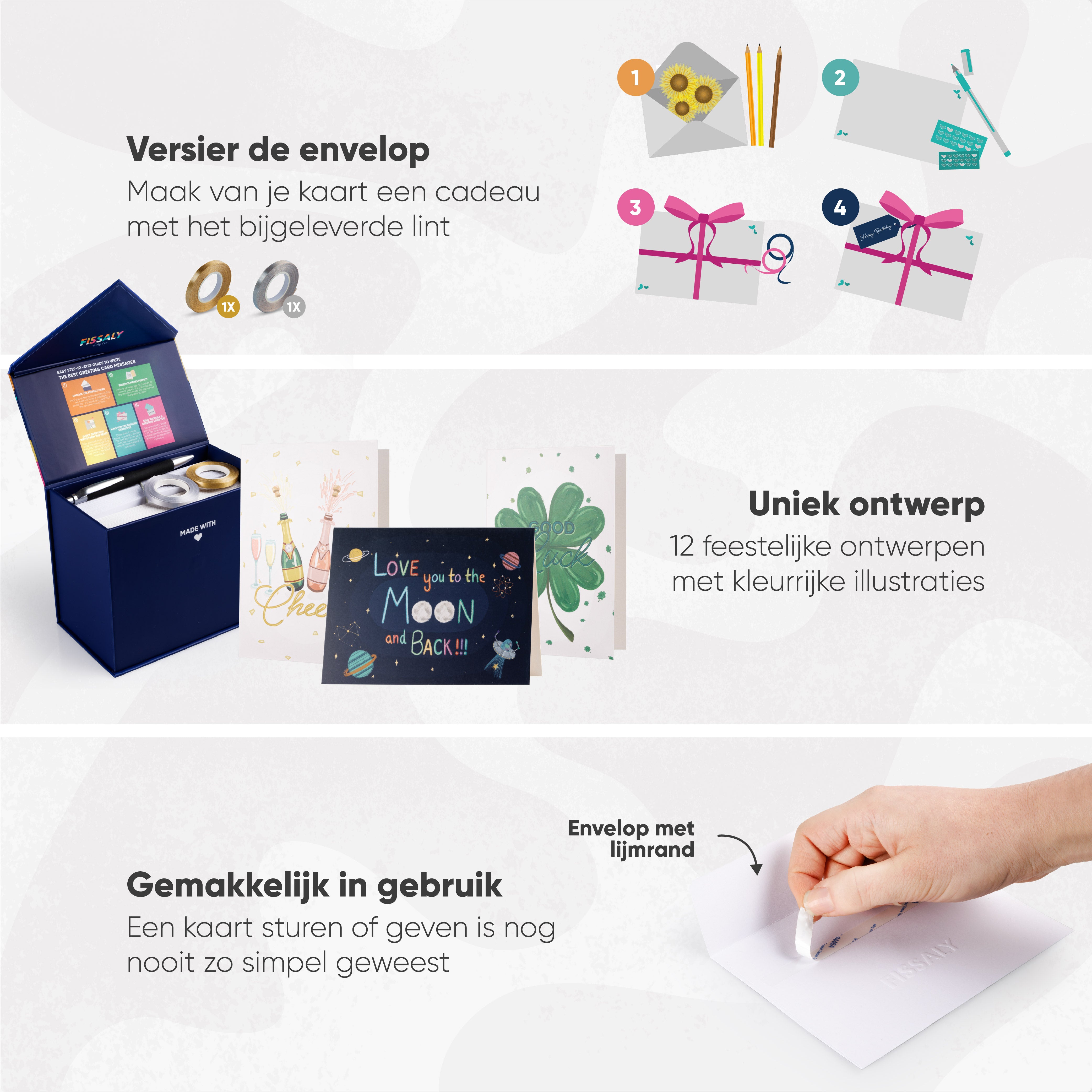 48 Stuks Wenskaarten Gemixt