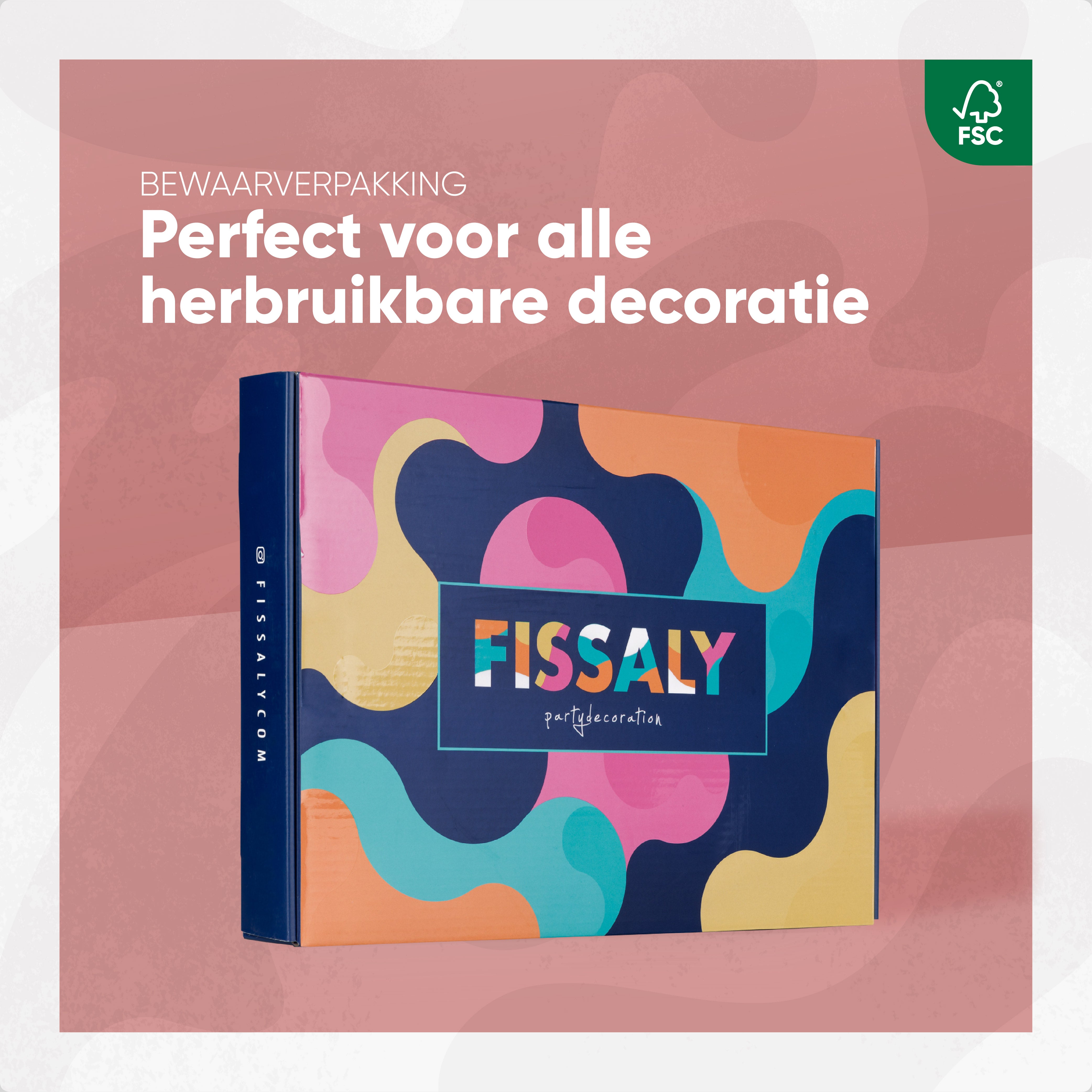 Happy Birthday Verjaardag Feestpakket Rose Goud & Wit