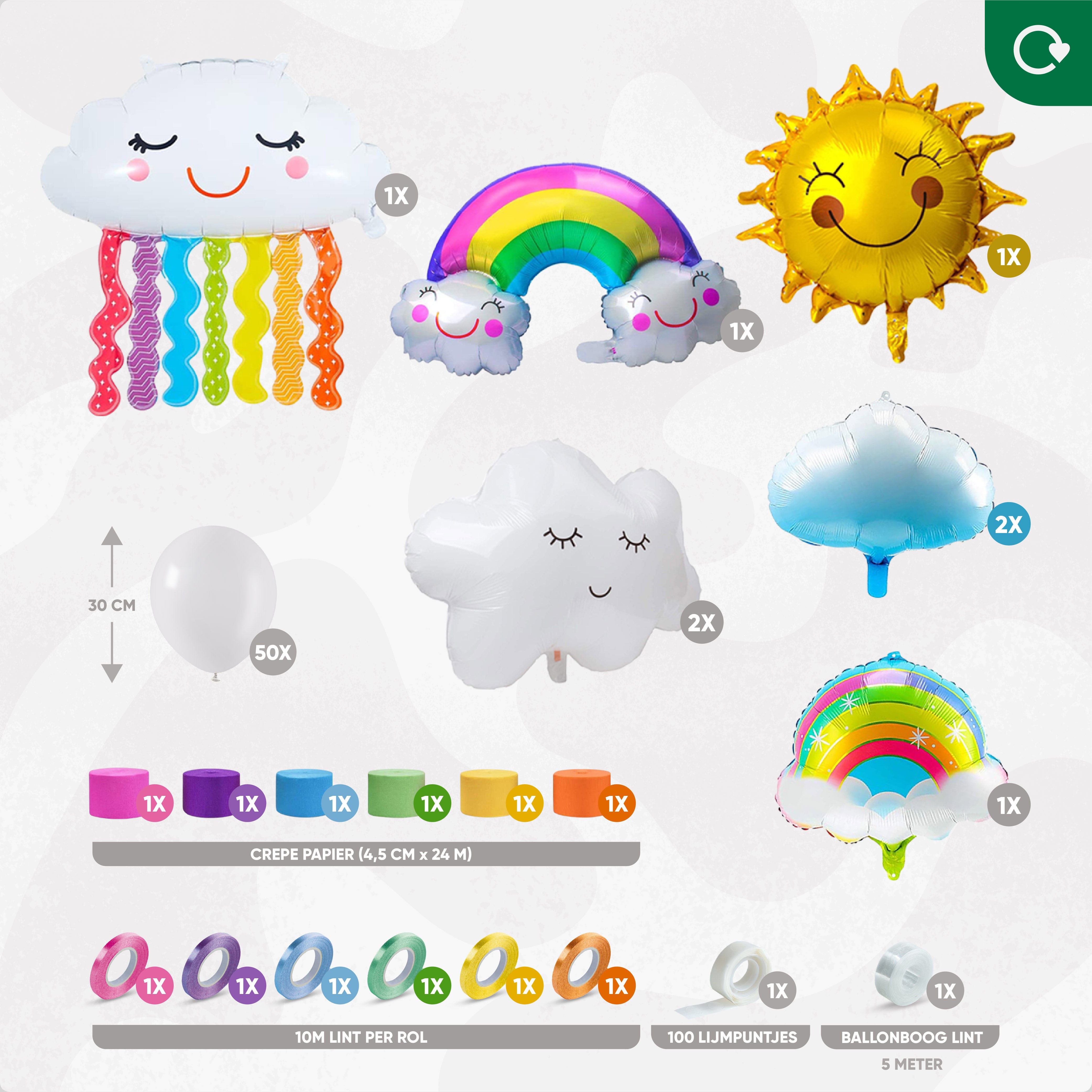 Regenboog Feestpakket