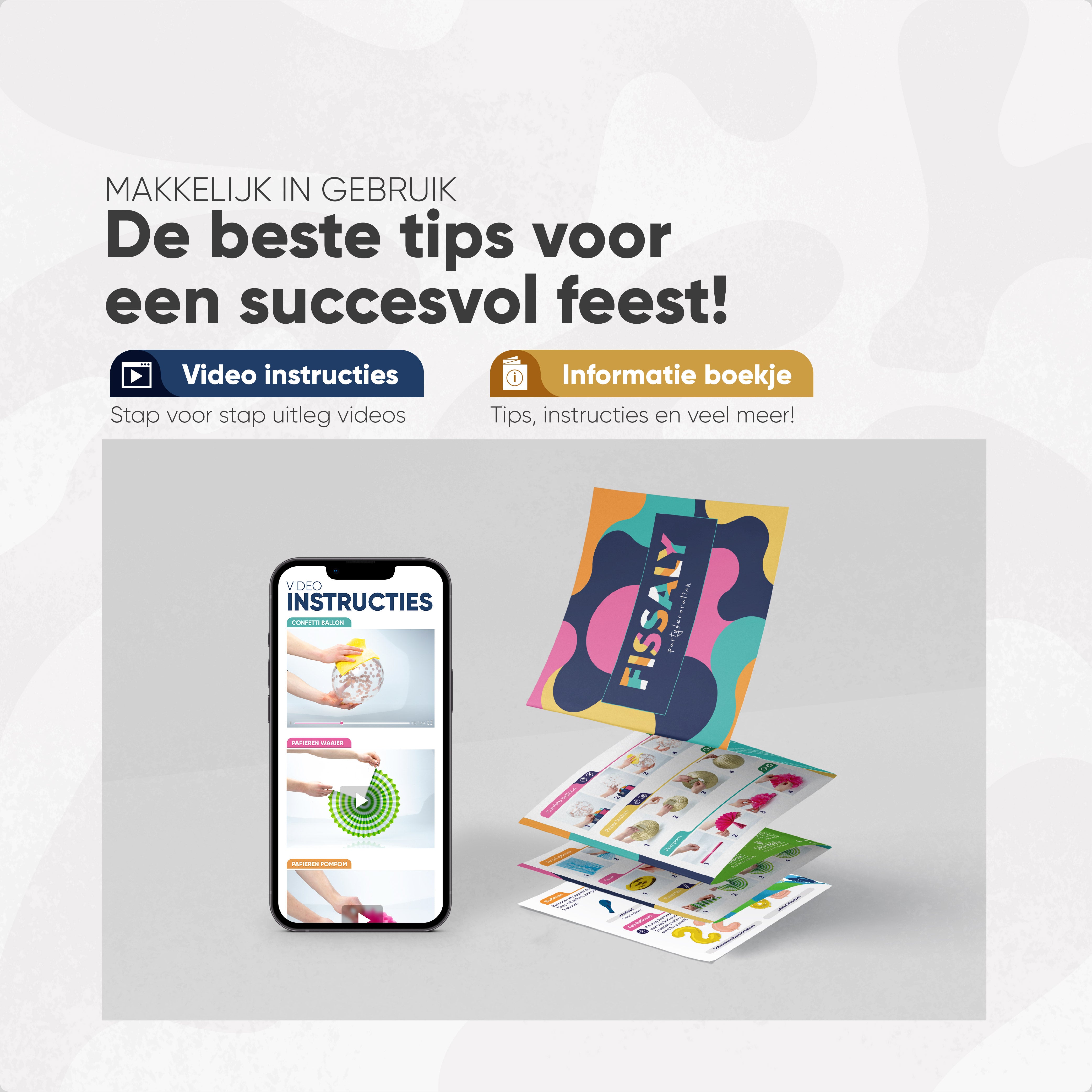 2025 Oud & Nieuw Feestpakket Marineblauw & Goud