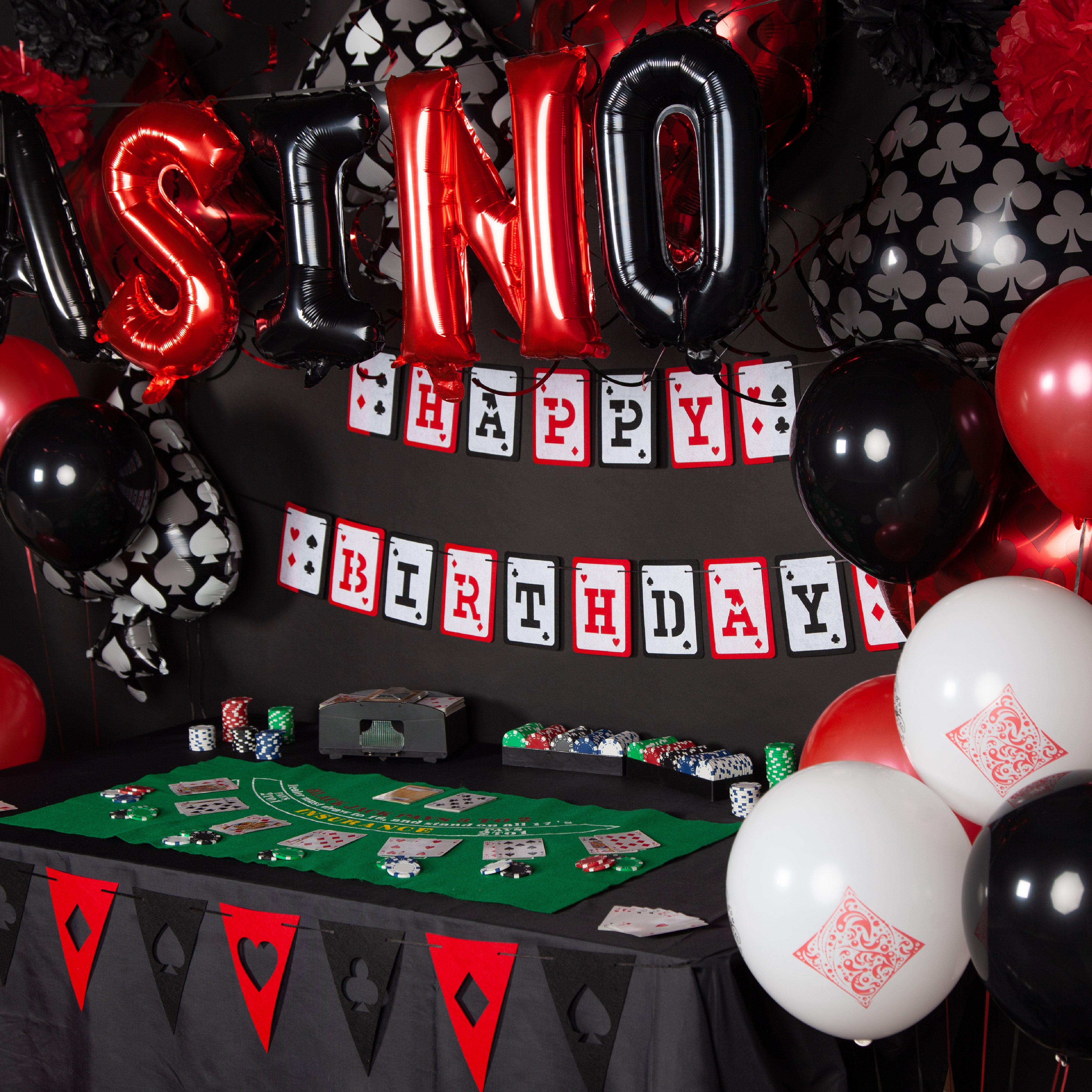 Las Vegas Casino Poker Verjaardag Feestpakket