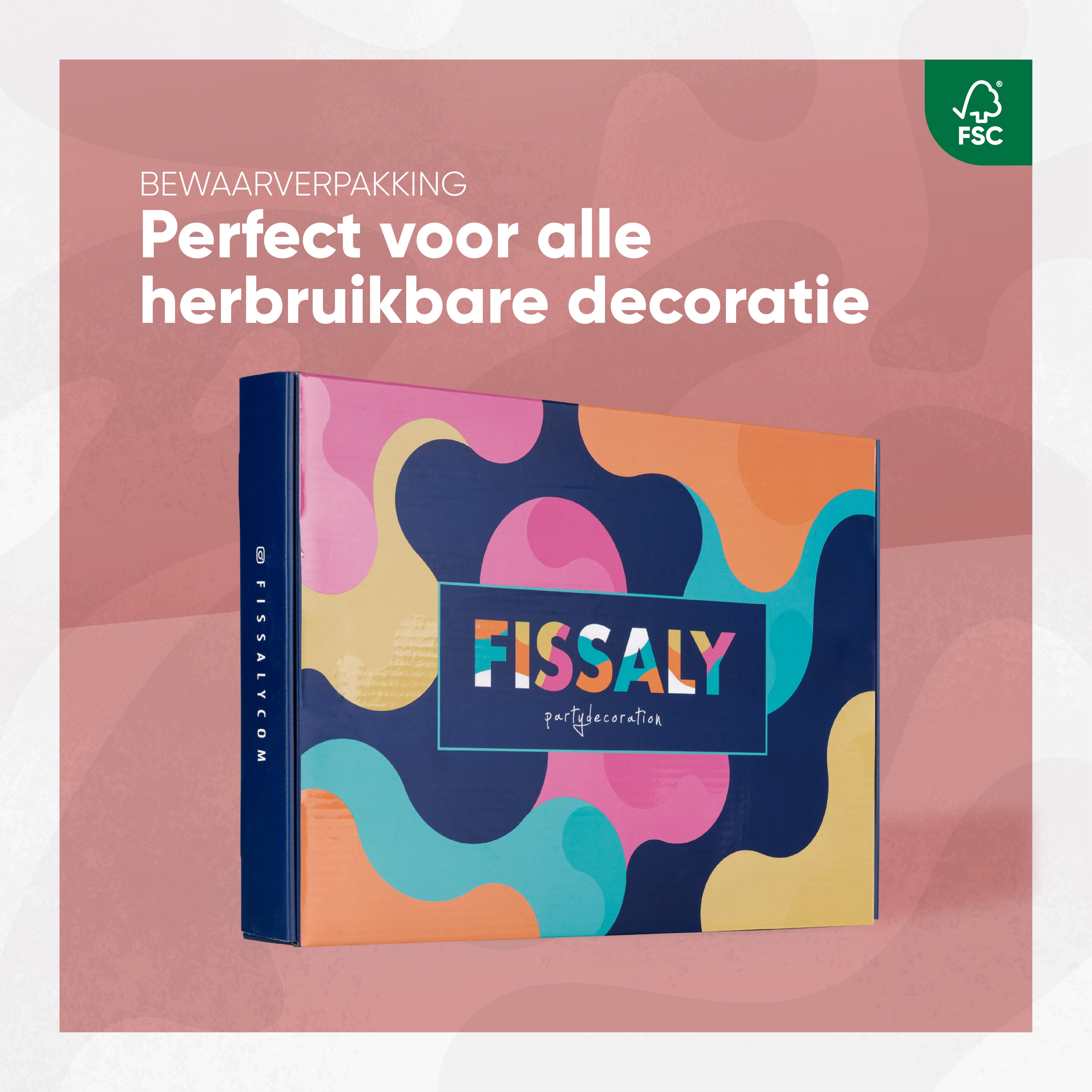 25 Jaar Leeftijd Feestpakket Rose Goud & Wit