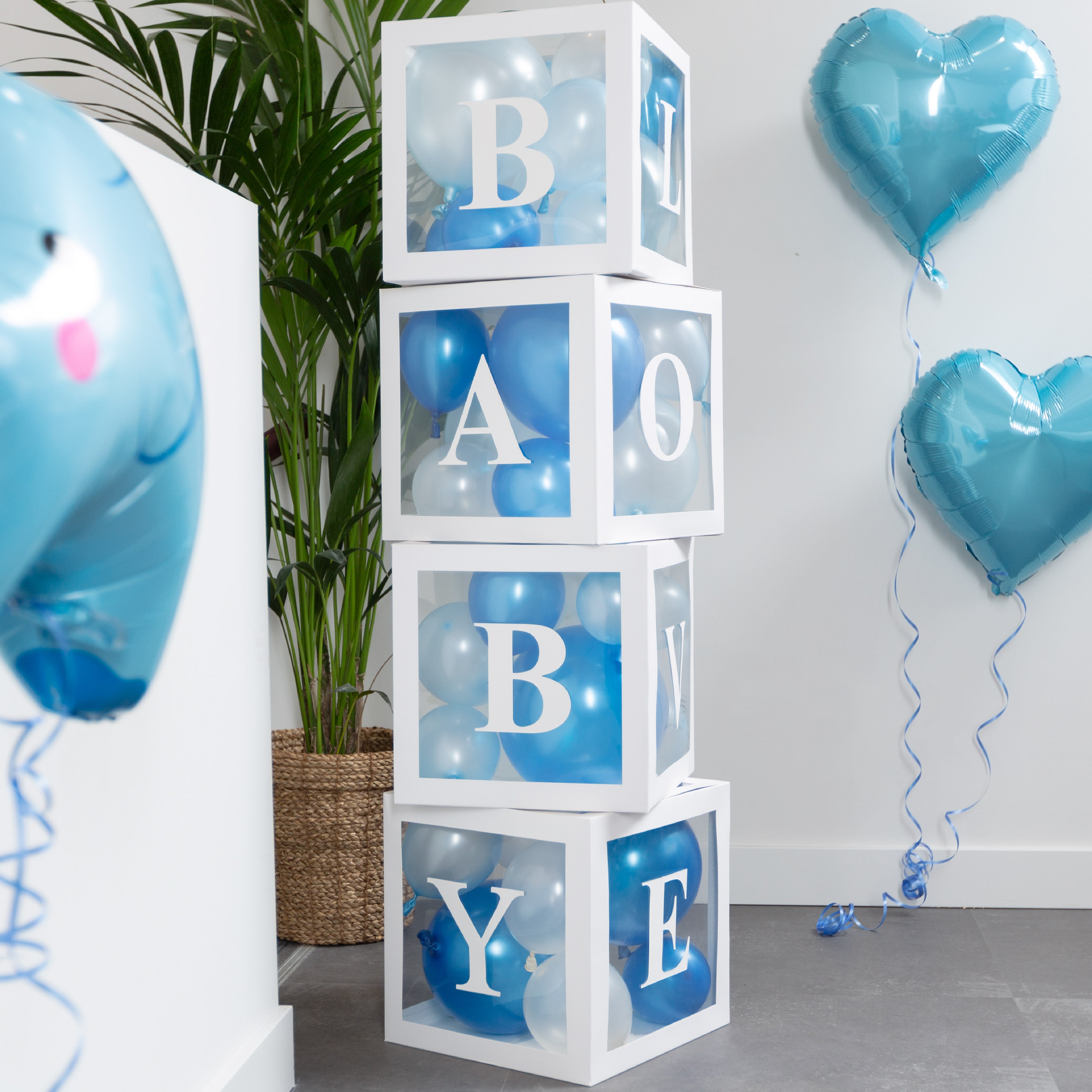 Babyshower Jongen Dozen Feestpakket Blauw