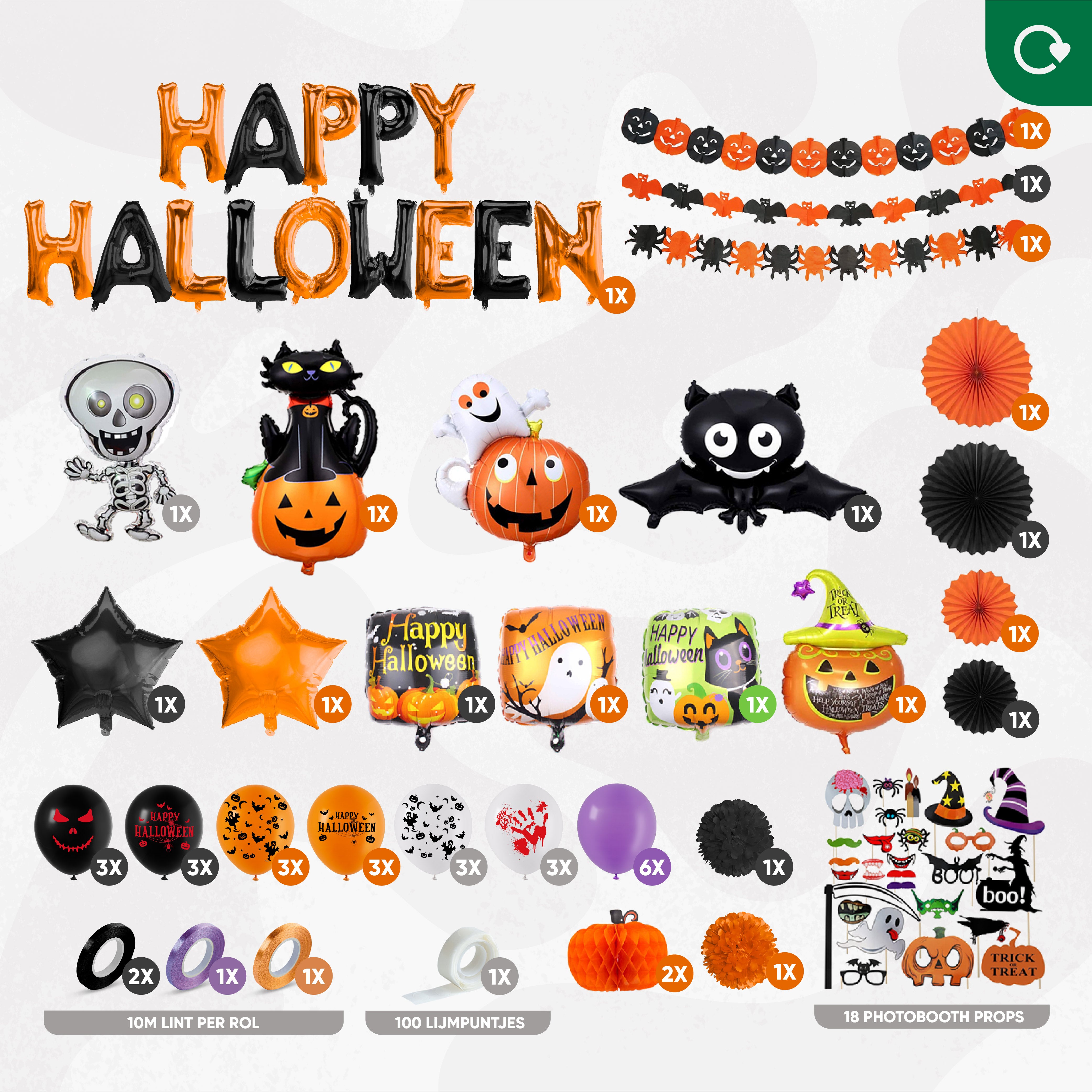 Halloween Griezel Feestpakket