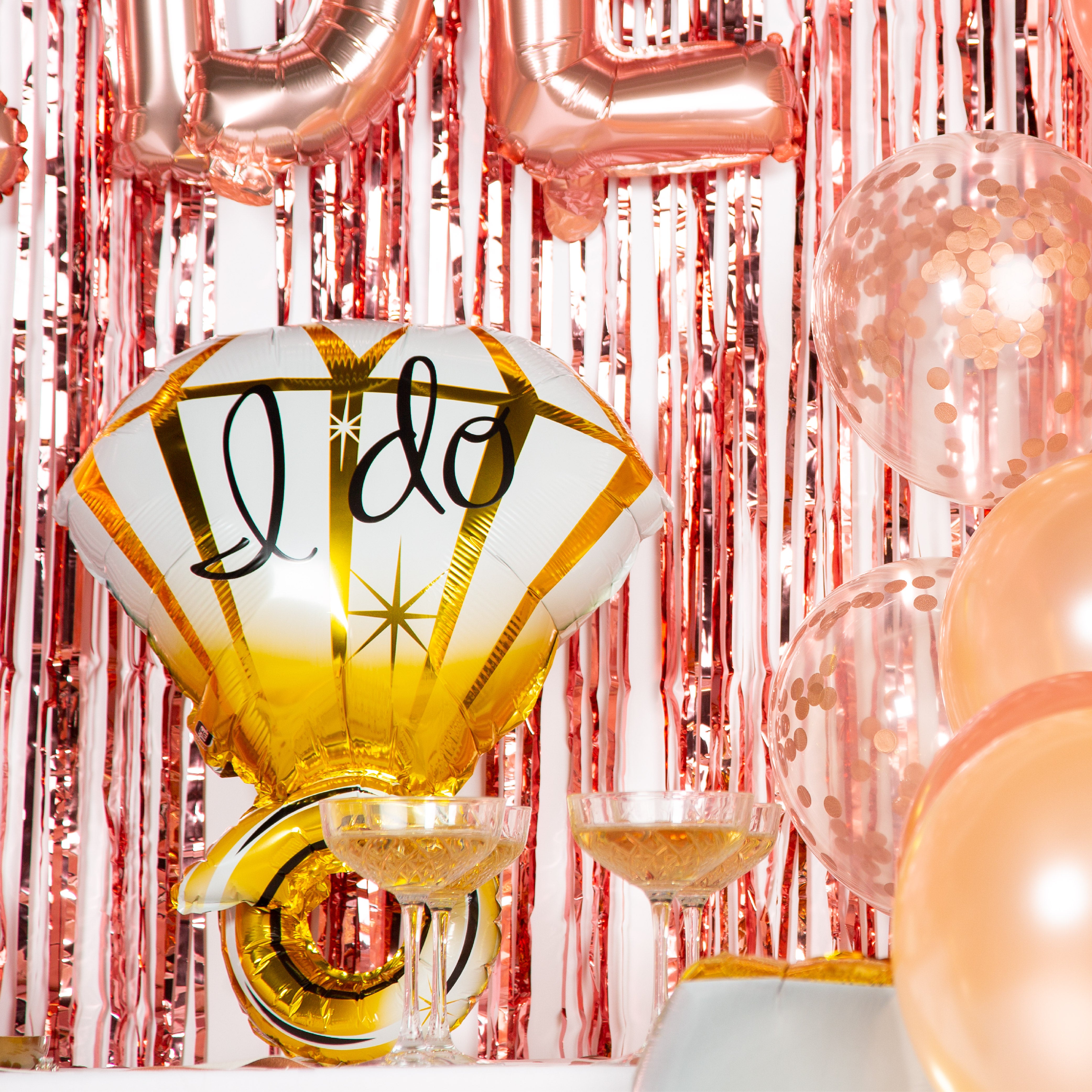 Bride To Be Feestpakket XL Rose Goud & Wit