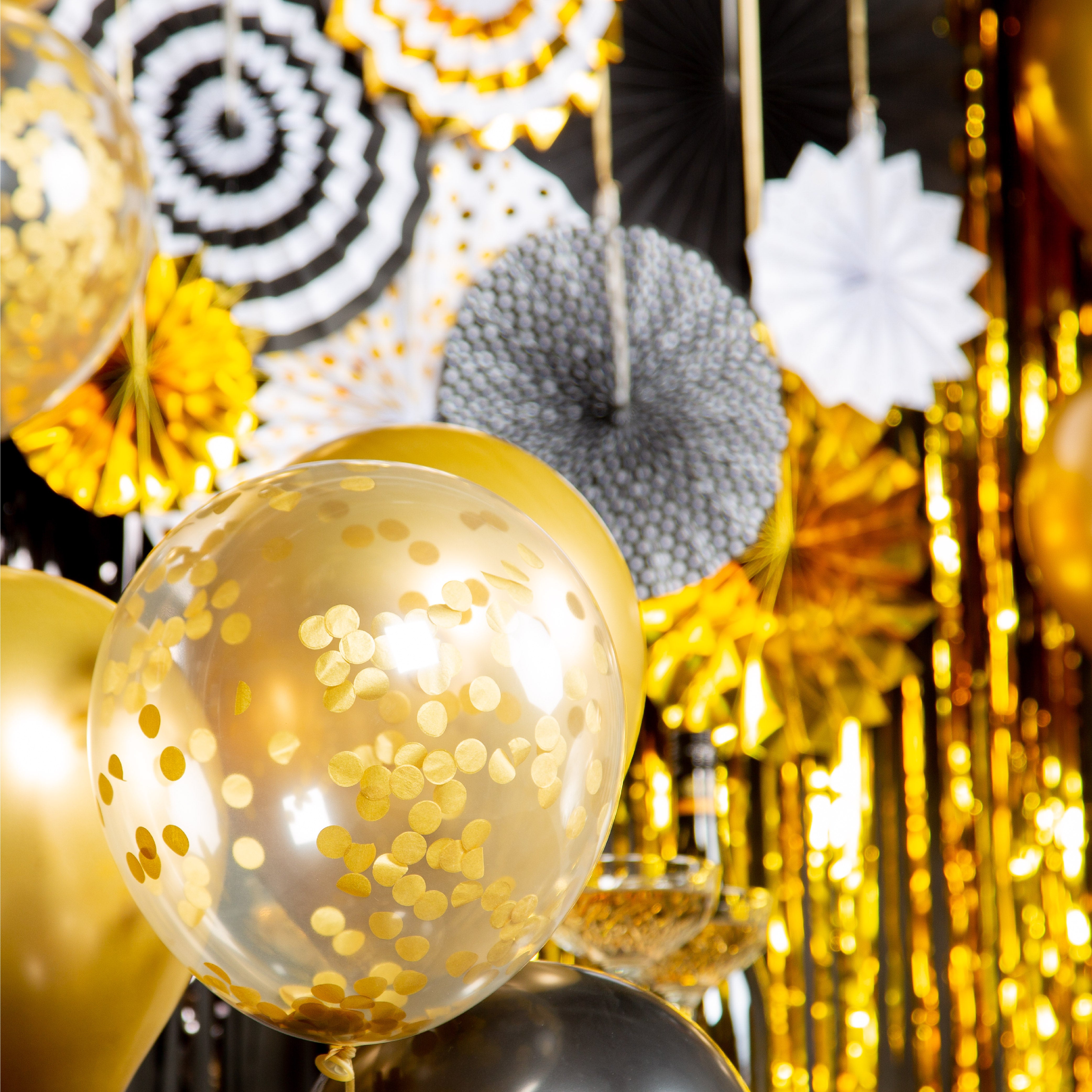 Zwart & Goud Feestpakket