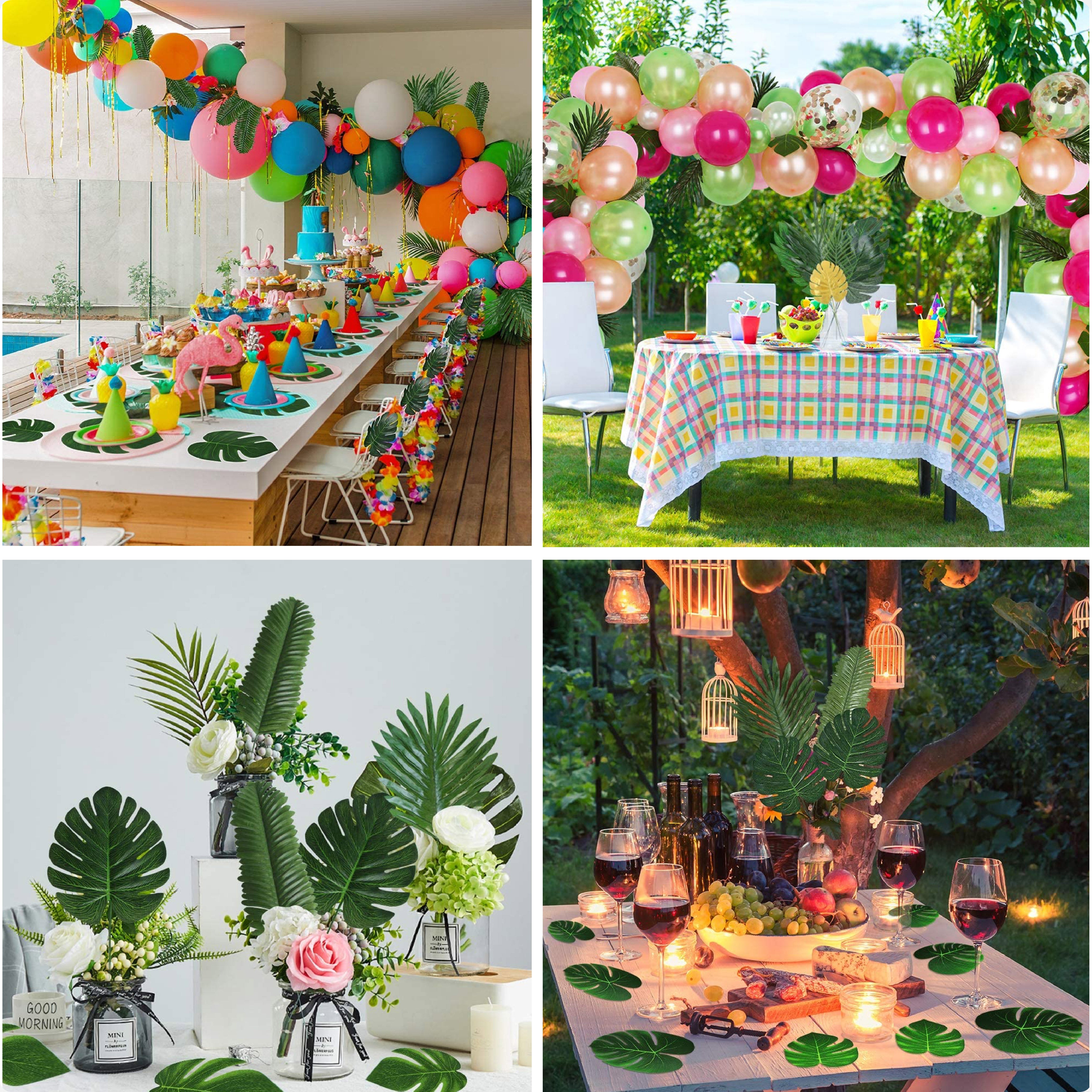 70 Stuks Tropische Bladeren