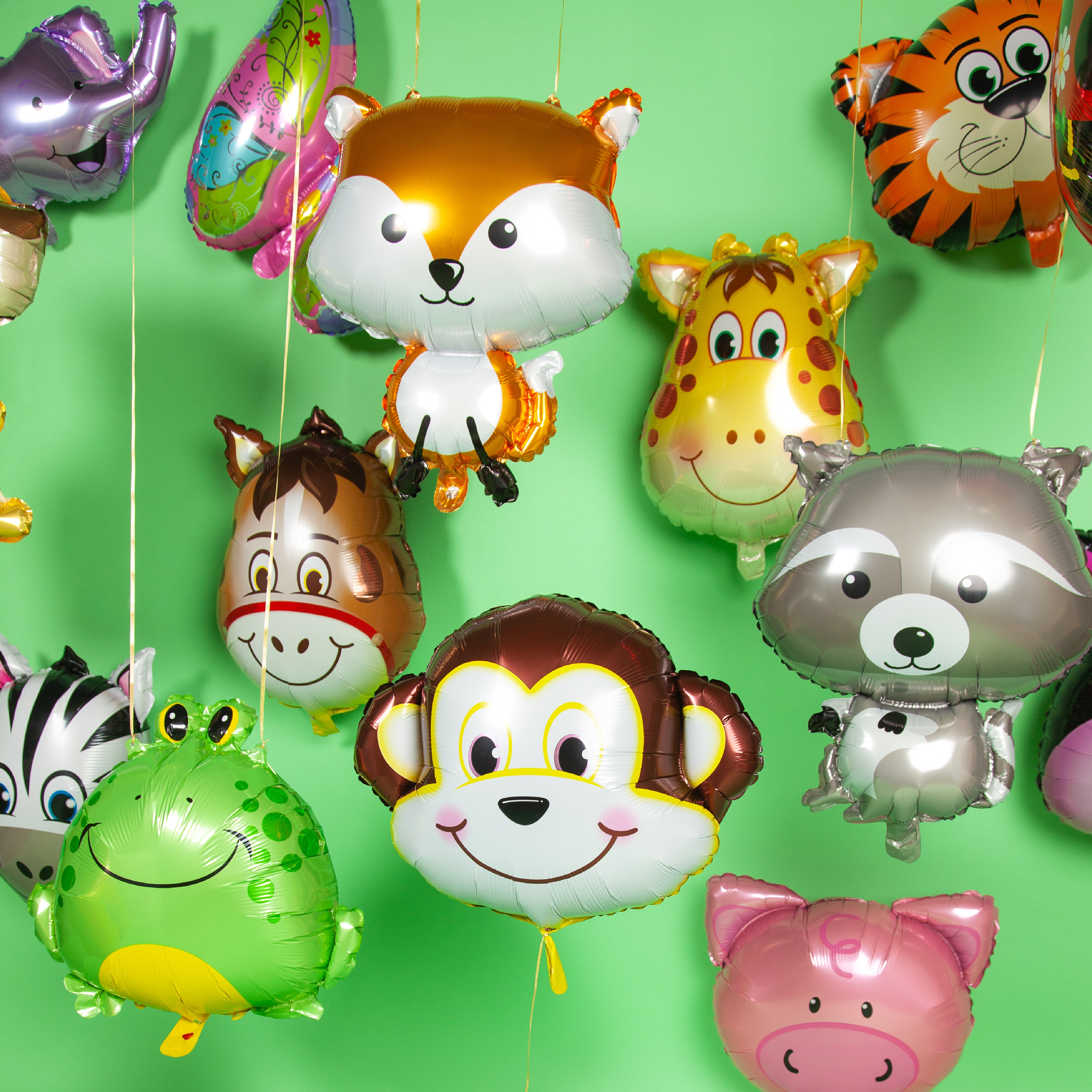 15 Stuks Dieren Folieballonnen