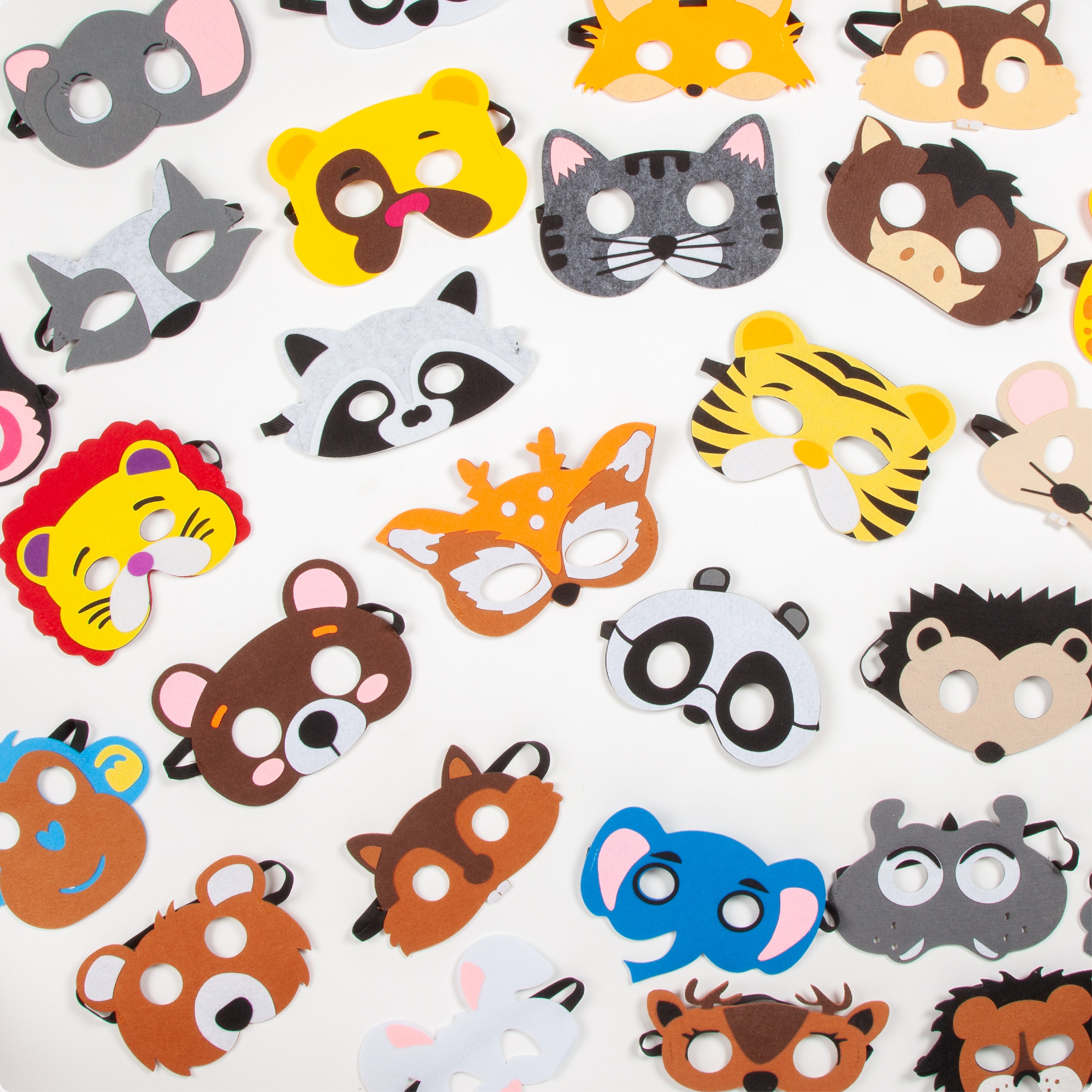 30 Stuks Dieren Maskers