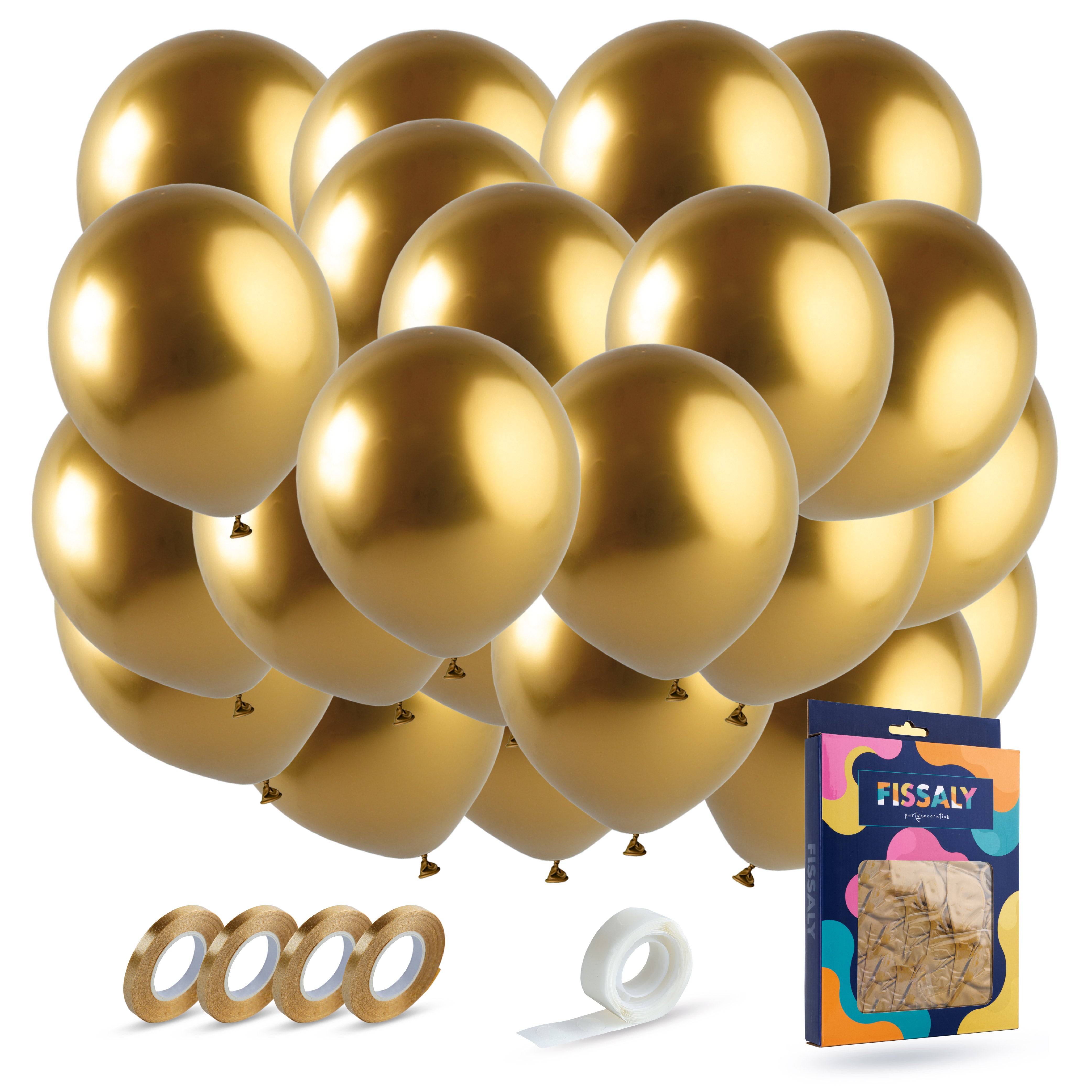 40 Stuks Gouden Ballonnen