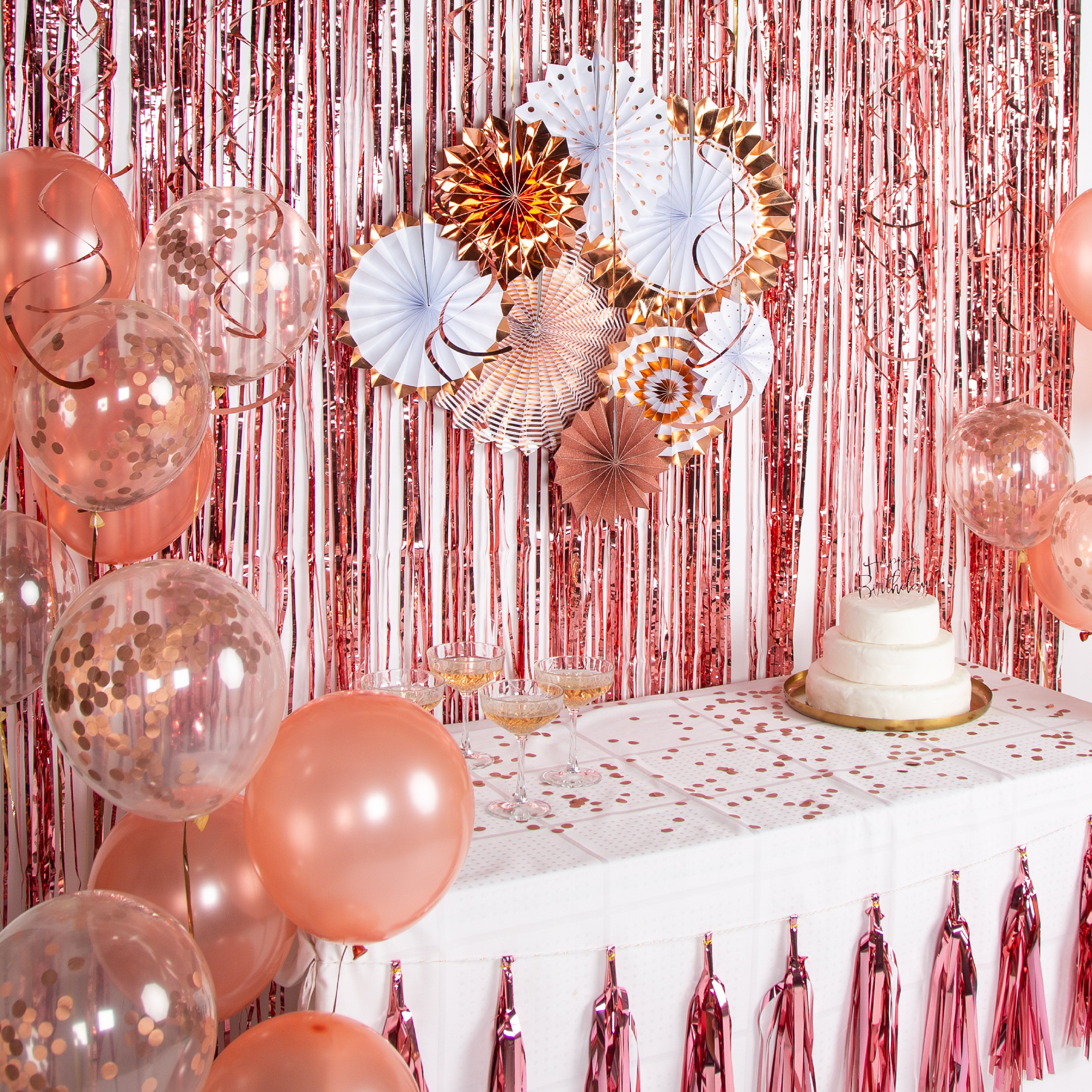 Rose Goud Feestpakket