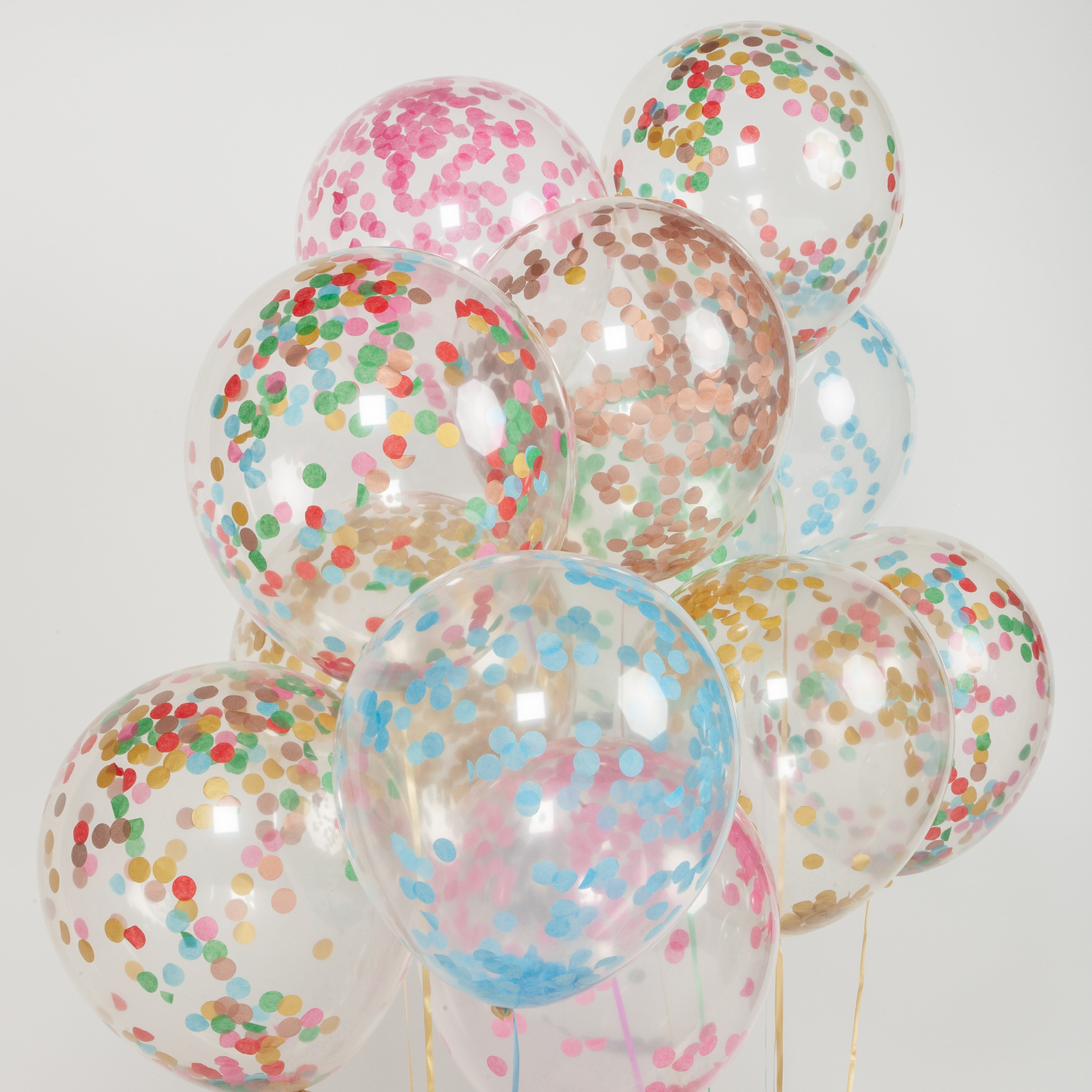 40 Stuks Gekleurde Confetti Ballonnen