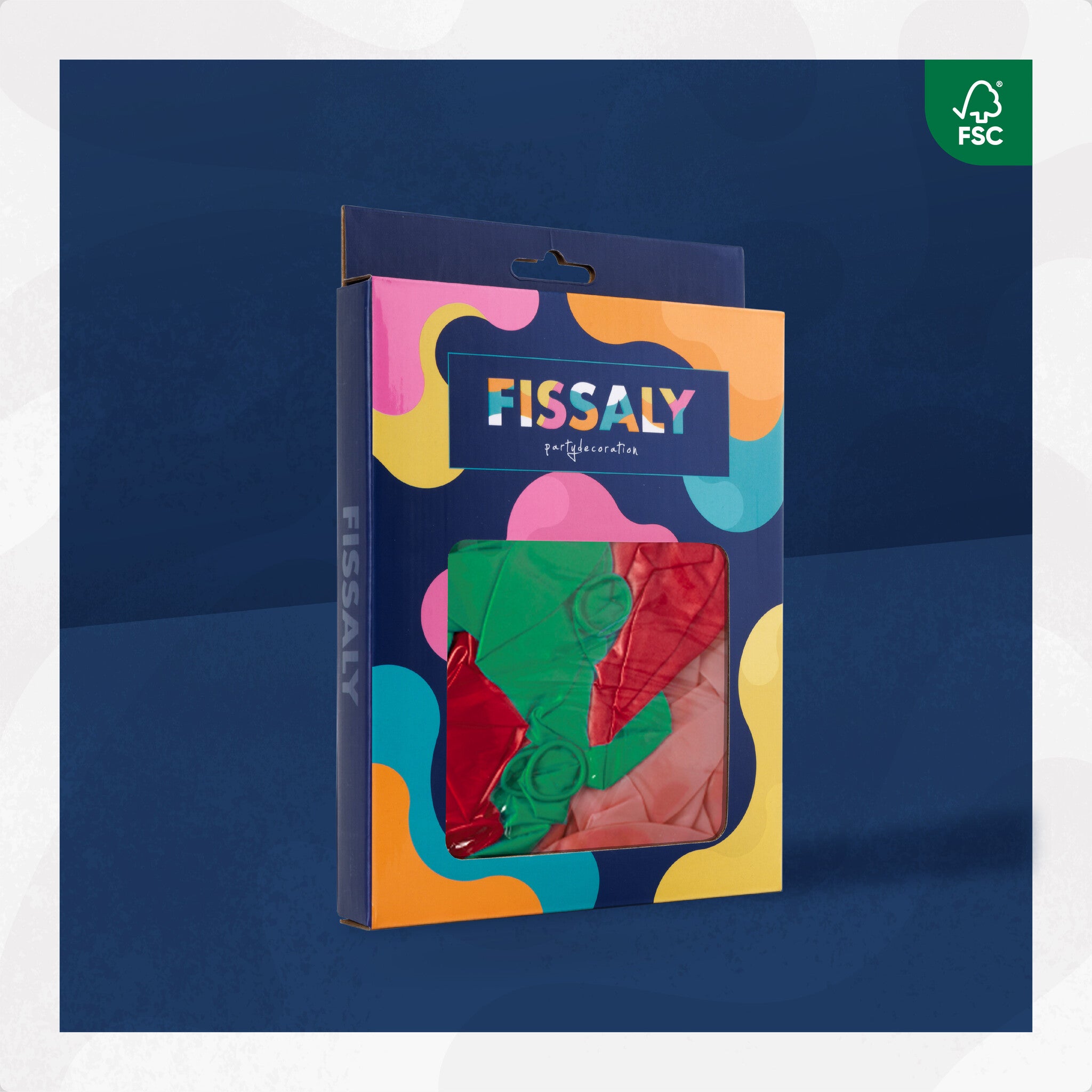 40 Stuks Groen, Rood, Confetti Groen & Rood Ballonnen