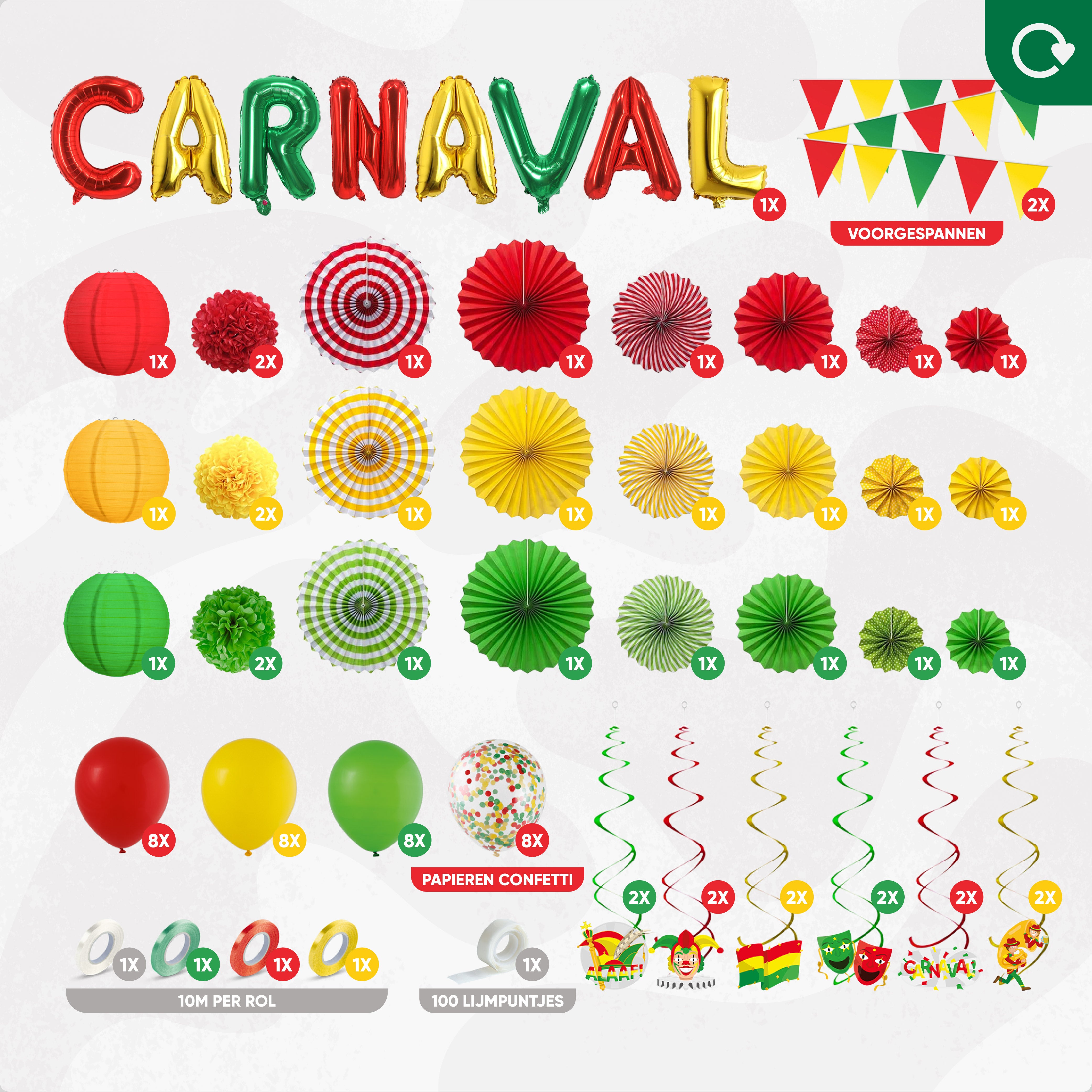 Carnaval Feestpakket