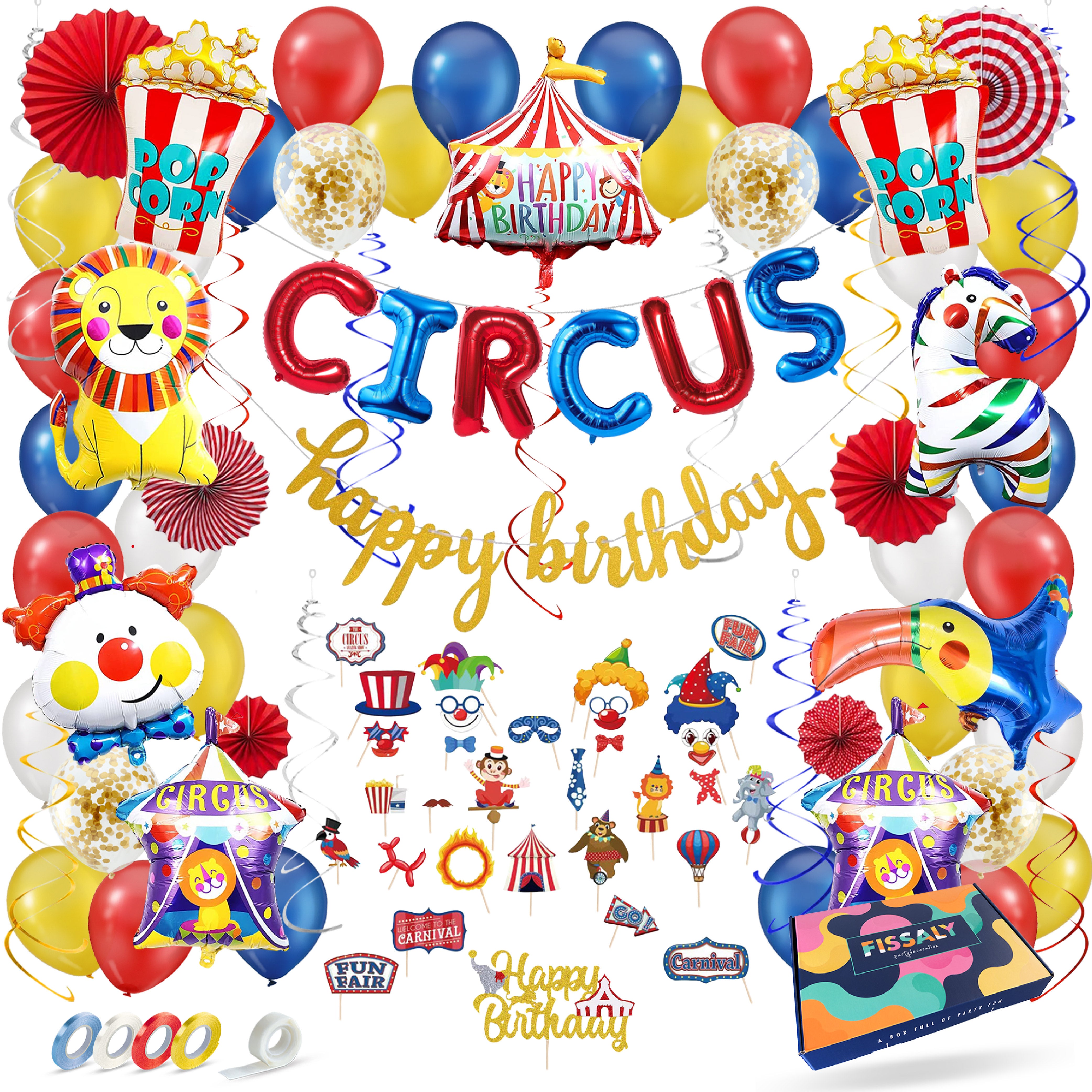 Circus & Dieren Verjaardag Feestpakket