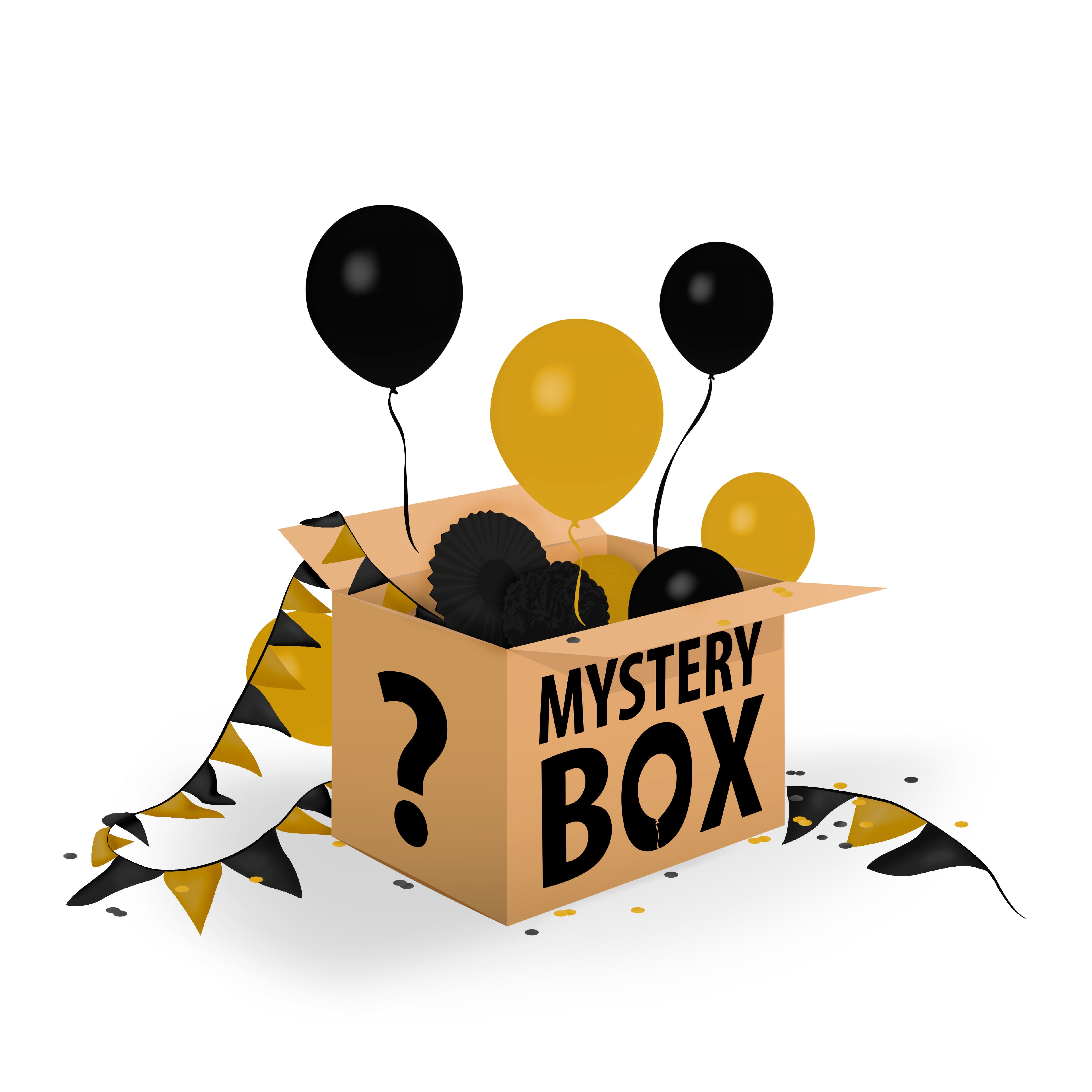 Mystery Box Zwart Goud