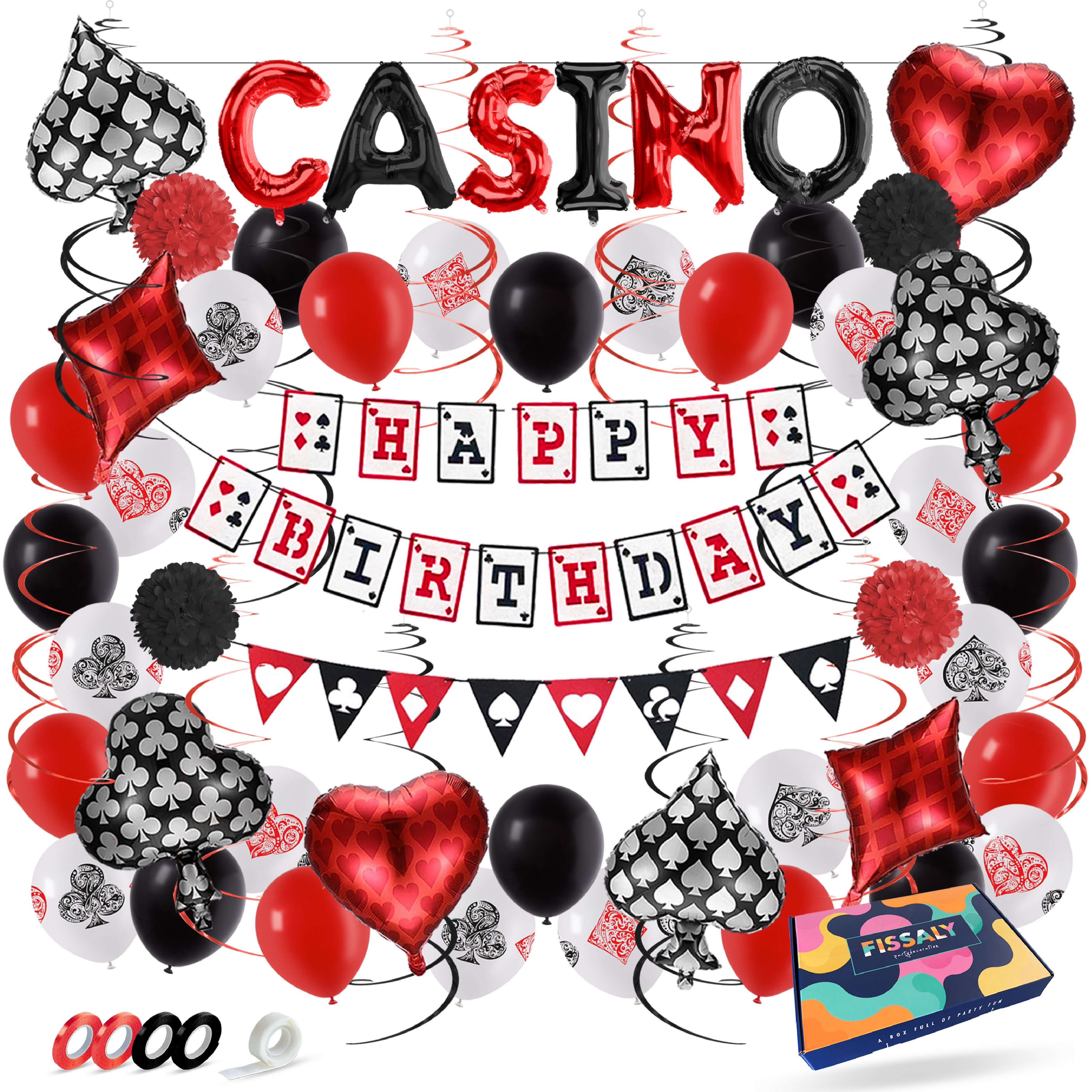 Las Vegas Casino Poker Verjaardag Feestpakket