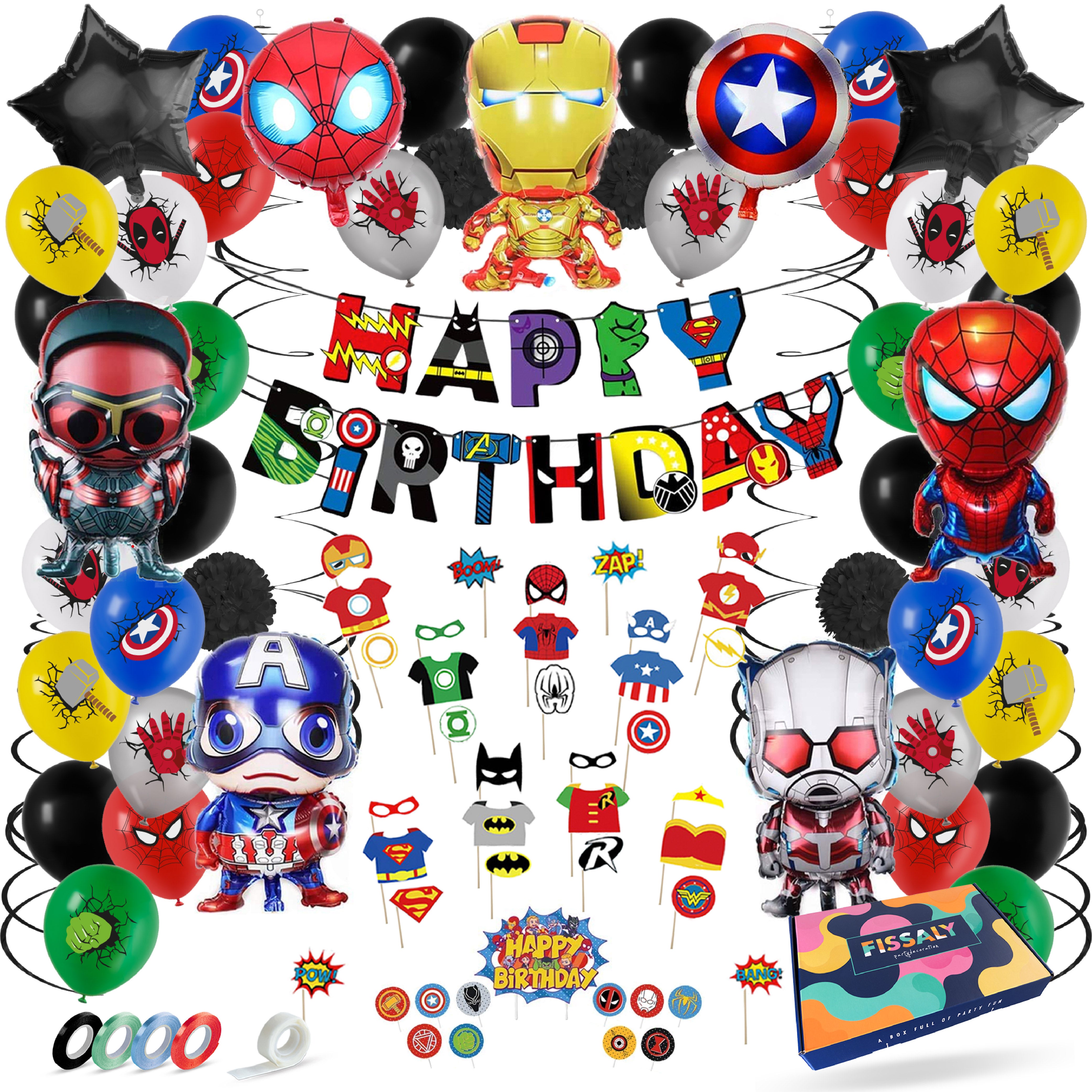 Superhelden Verjaardag Feestpakket