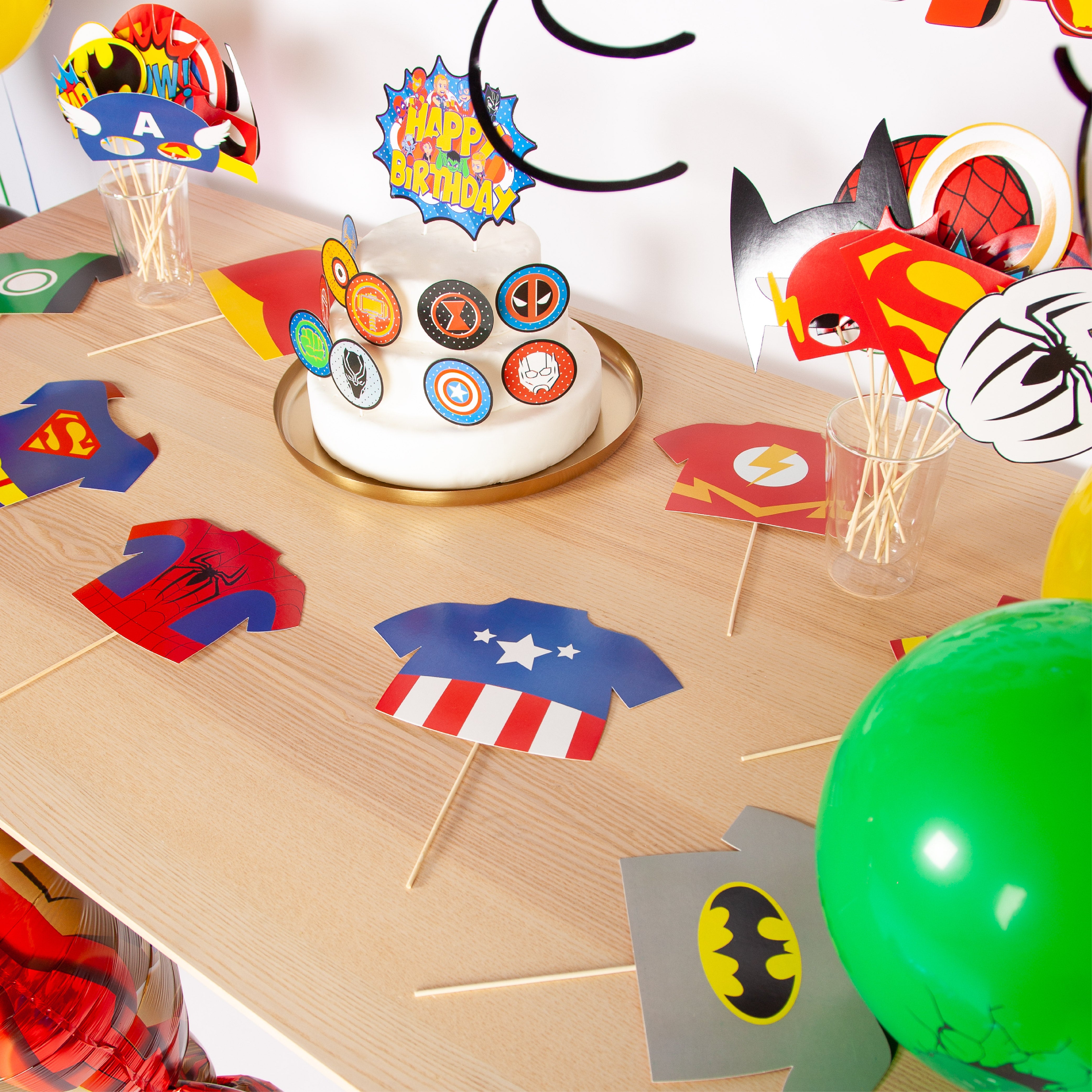 Superhelden Verjaardag Feestpakket