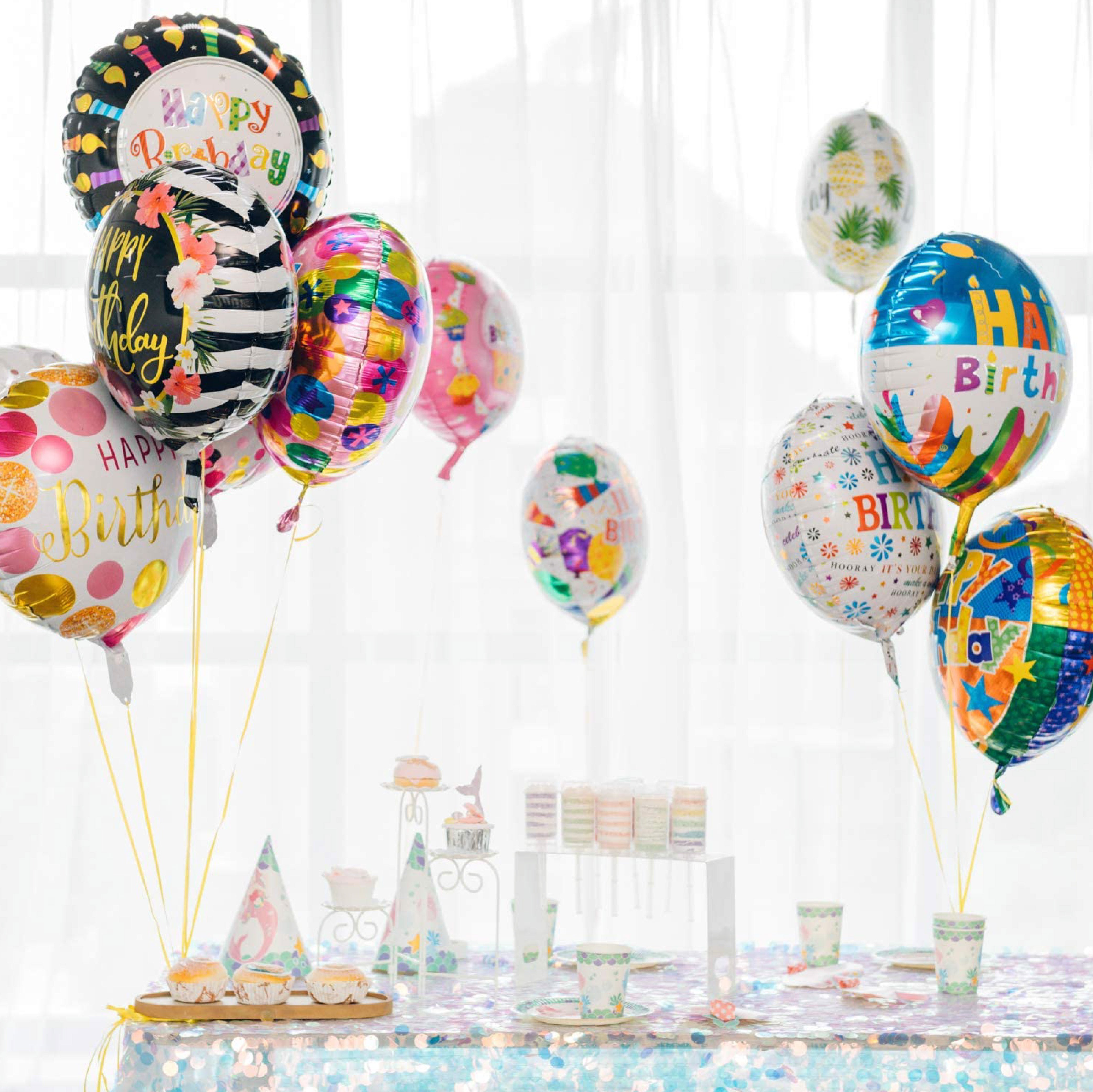 Happy Birthday Folieballonnen