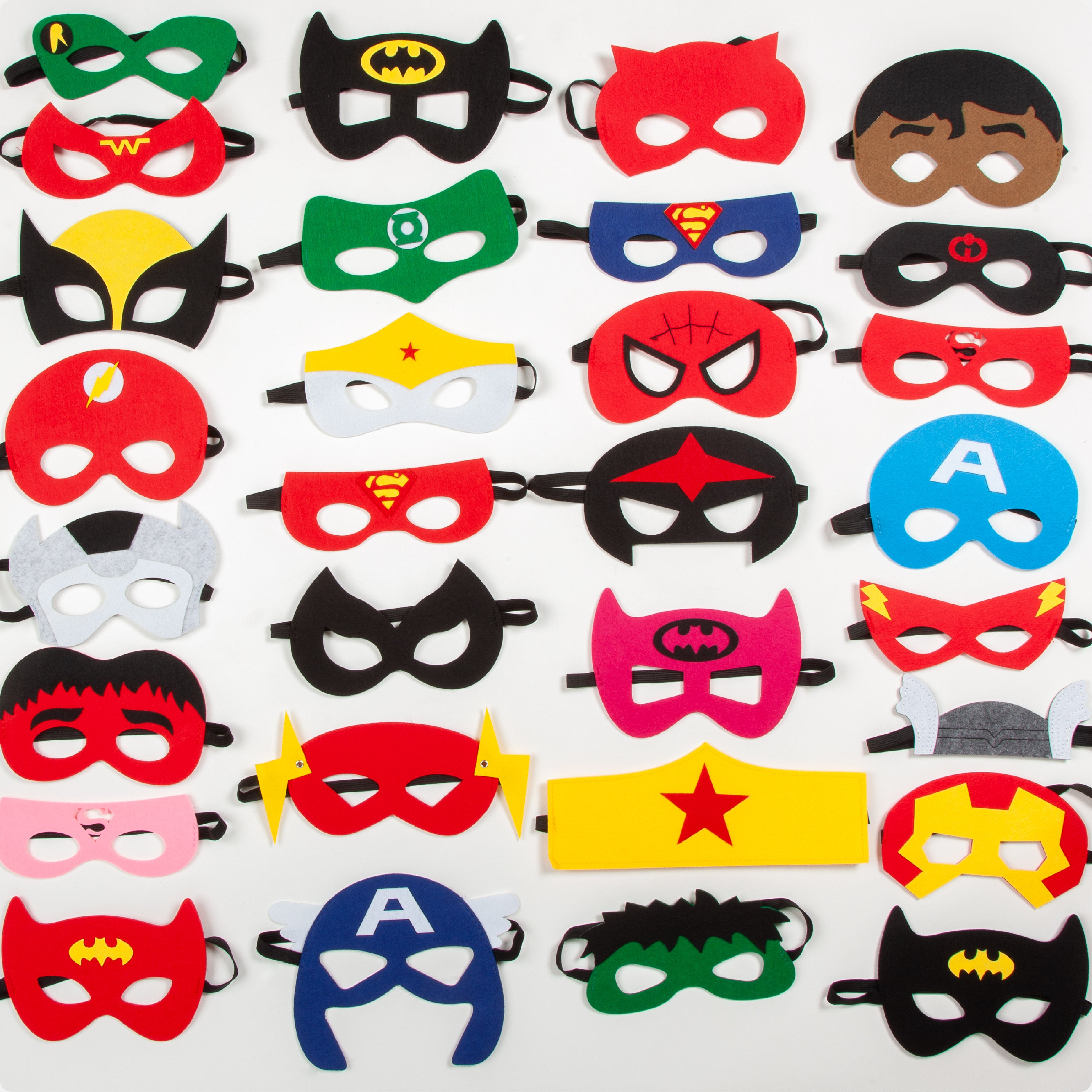 30 Stuks Superhelden Maskers