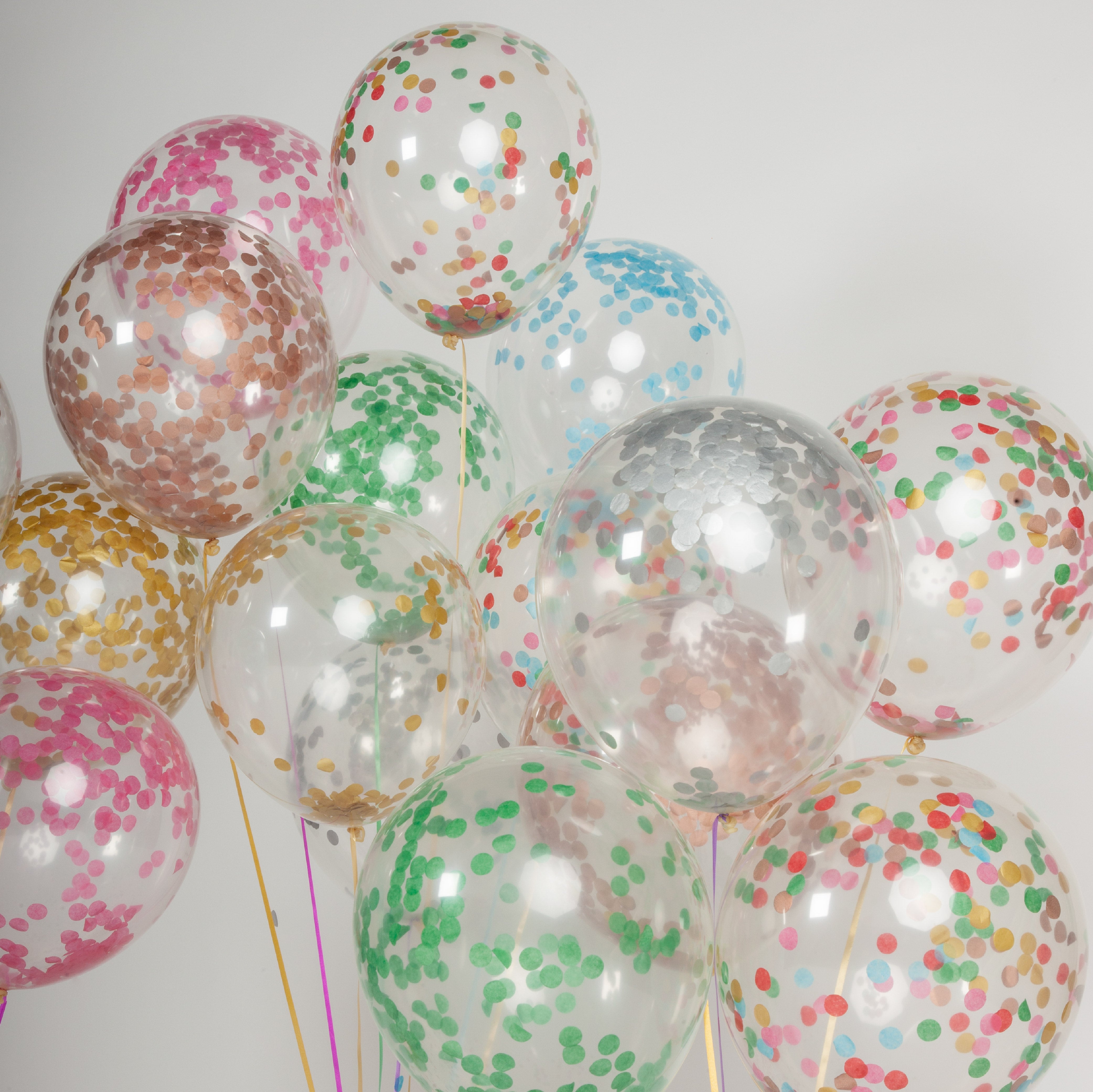 40 Stuks Gekleurde Confetti Ballonnen