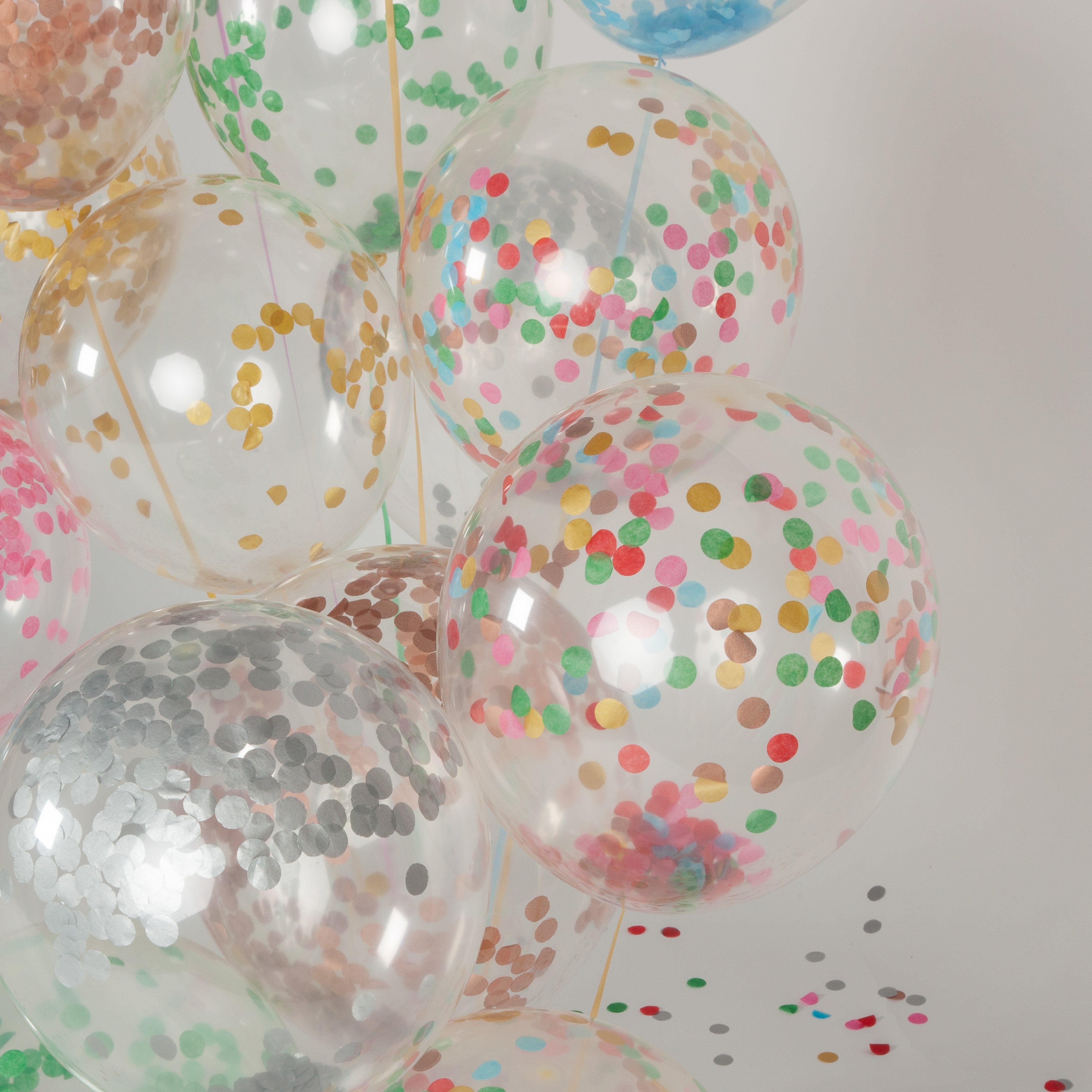 40 Stuks Gekleurde Confetti Ballonnen